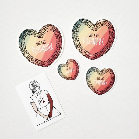LB056 Poshmark Inclusivity Sticker [Price Firm] - Picture 7 of 9
